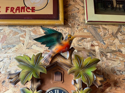 Collectible!! Antique German-Made Large Animated Cuckoo Clock | Flawless Condition | Moving Chicks