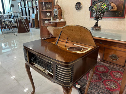 Loewe Opta Spinett Piano-Form Tube Music Cabinet | Original FM | High Condition | Fully Functiona