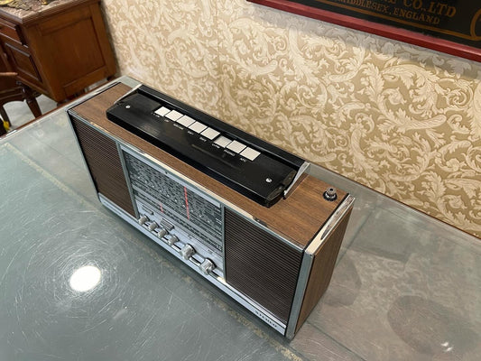 Grundig Stereo Console Radio | FM | High Condition | Fully Functional- Turntable