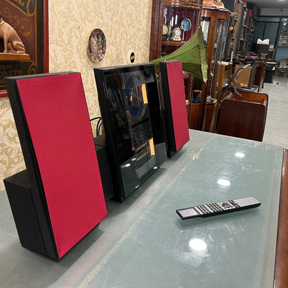 Bang & Olufsen System | Radio, Cassette, and CD Player | Sensor Glass Sliding Door | Remote Included | High Condition- Turntable