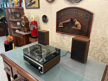 Flawless Dual KA 12 FM Radio Turntable | Includes Dual CL 114 Speaker Set | Excellent Condition- Turntable