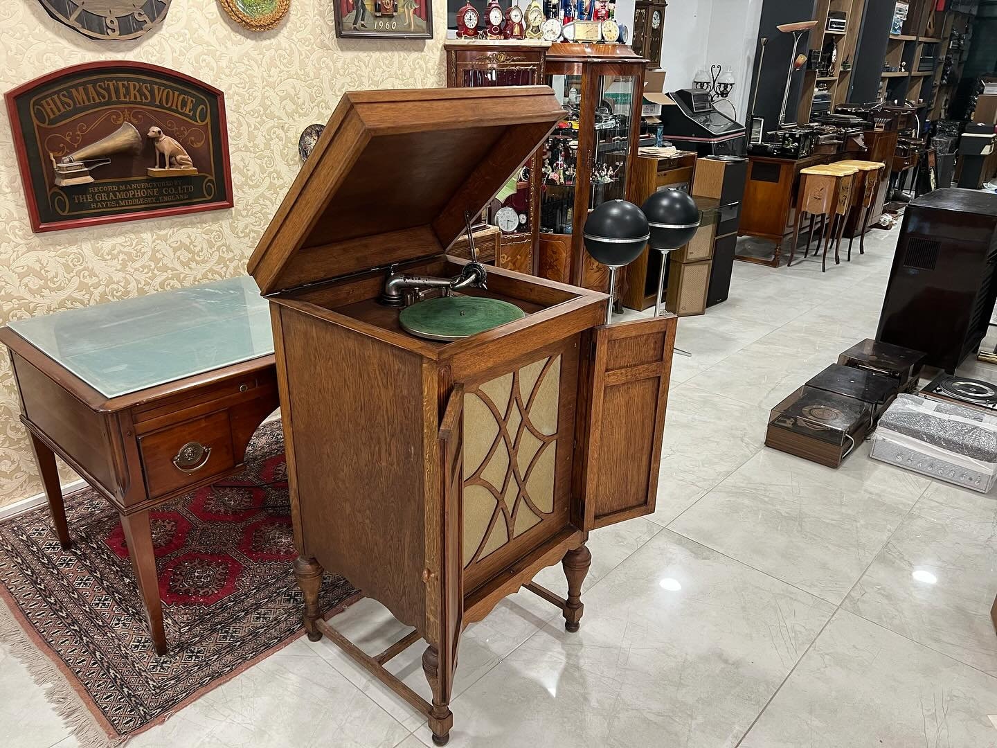 Ultra Rare German-Made Early Period Coin-Operated Gramophone | Fully Functional