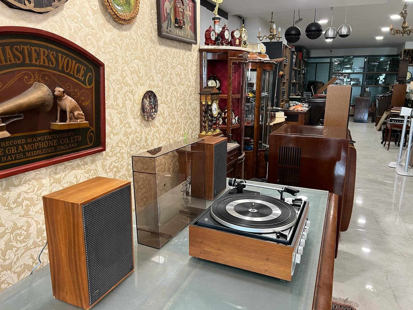 Antique Dual HS 37 Turntable | Plays All Speeds Including 78 RPM | Excellent Condition