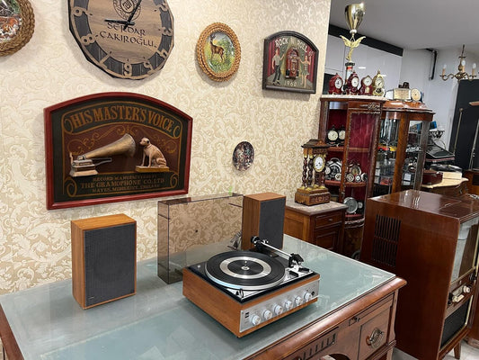 Antique Dual HS 37 Turntable | Plays All Speeds Including 78 RPM | Excellent Condition