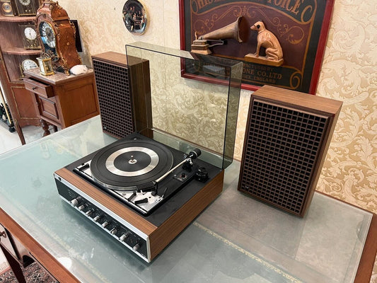 Legendary Dual HS 43 Turntable | Includes CL 200 Speaker Set | Fully Functional | Vintage Audio System