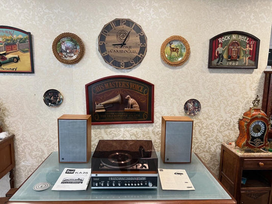 Legendary Dual KA 25 Turntable | FM Radio | Includes CL 136 Speaker Set | Fully Functional | Rare Clean Condition-Turntable
