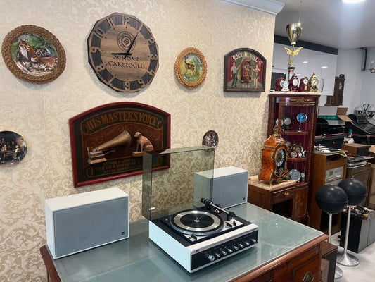 Legendary Dual HS 53 Turntable | Includes CL 138 Speaker Set | Fully Functional | Vintage Audio System | Rare High-Value Device -Turntable