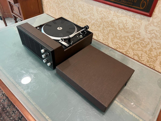Legendary Dual P 80 Portable Turntable | Fully Automatic | Plays 33 & 45 RPM | Fully Functional | Vintage Audio Decor- Turntable