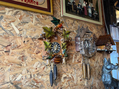 Collectible!! Antique German-Made Large Animated Cuckoo Clock | Flawless Condition | Moving Chicks