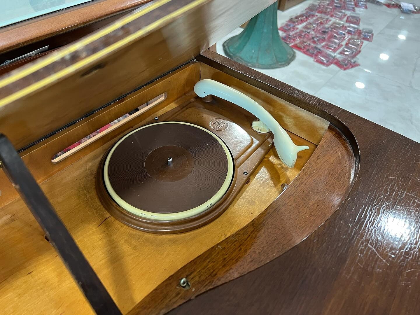 Loewe Opta Spinett Piano-Form Tube Music Cabinet | Original FM | High Condition | Fully Functiona