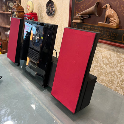 Bang & Olufsen System | Radio, Cassette, and CD Player | Sensor Glass Sliding Door | Remote Included | High Condition- Turntable