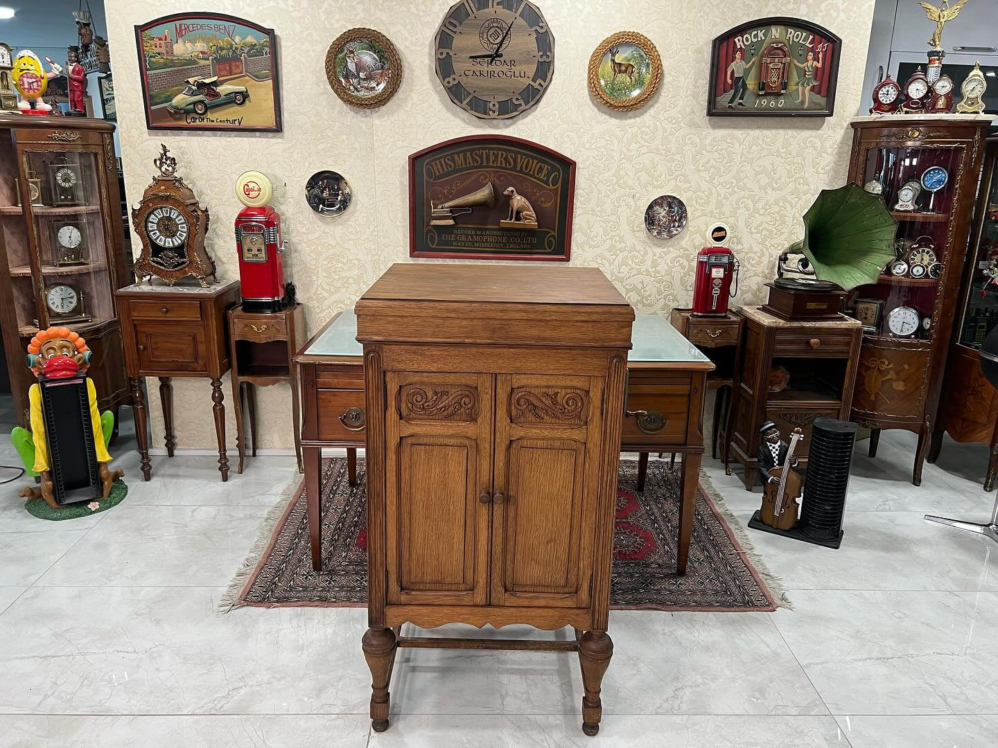 Ultra Rare German-Made Early Period Coin-Operated Gramophone | Fully Functional