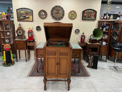 Ultra Rare German-Made Early Period Coin-Operated Gramophone | Fully Functional