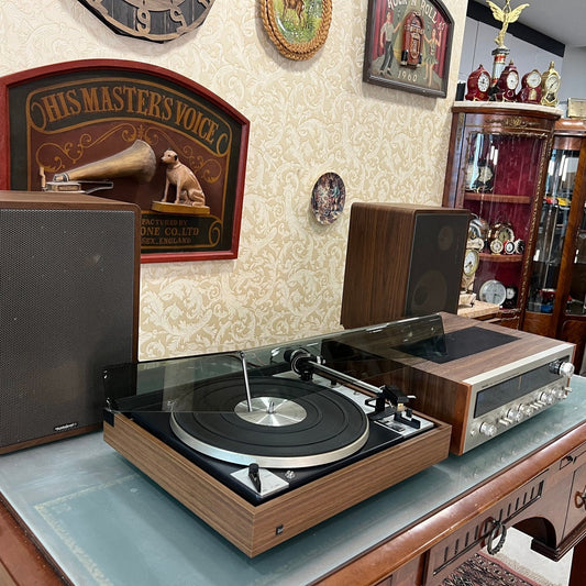 High-End Deck System | Nikko STA-7070 Amp Receiver | Dual 601 Mechanical Deck | Quadral Allsonic SM120 Speakers | Sound Quality