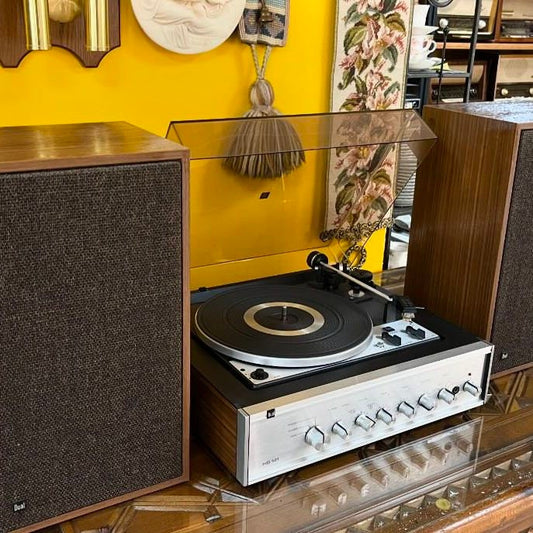 Antique Dual HS 141 Turntable | Original Condition | Shure M75 Needle | Dual CL 240 Speakers