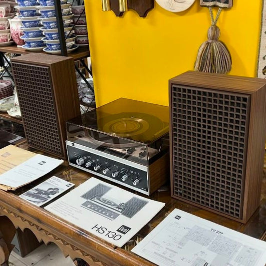 Antique Dual HS 130 Turntable | Original Condition | Fully Serviced | Dual CL 200 Speakers