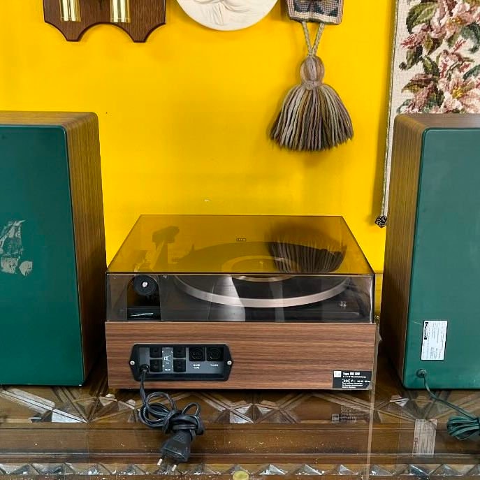 Antique Dual HS 130 Turntable | Fully Serviced | Upgraded AT3600 Cartridge | Includes German 40W Speakers