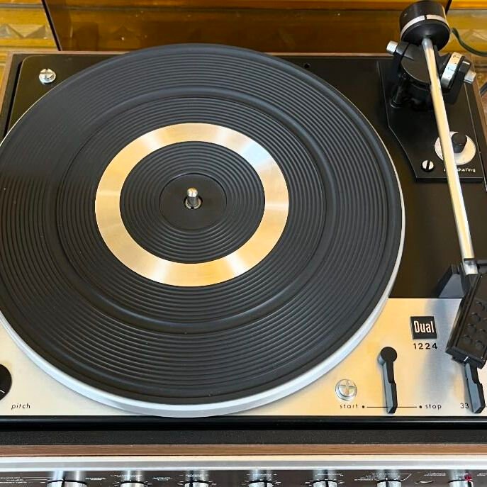 Antique Dual HS 130 Turntable | Fully Serviced | Upgraded AT3600 Cartridge | Includes German 40W Speakers