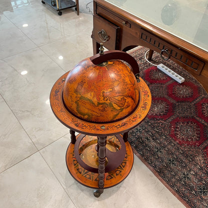 Collectible German Globus Bar | Excellent Condition | Fully Functional | Vintage  Antique Globe Bar