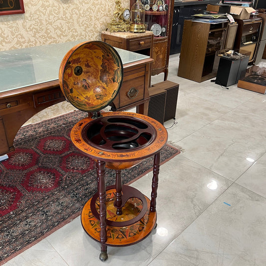 Collectible German Globus Bar | Excellent Condition | Fully Functional | Vintage  Antique Globe Bar