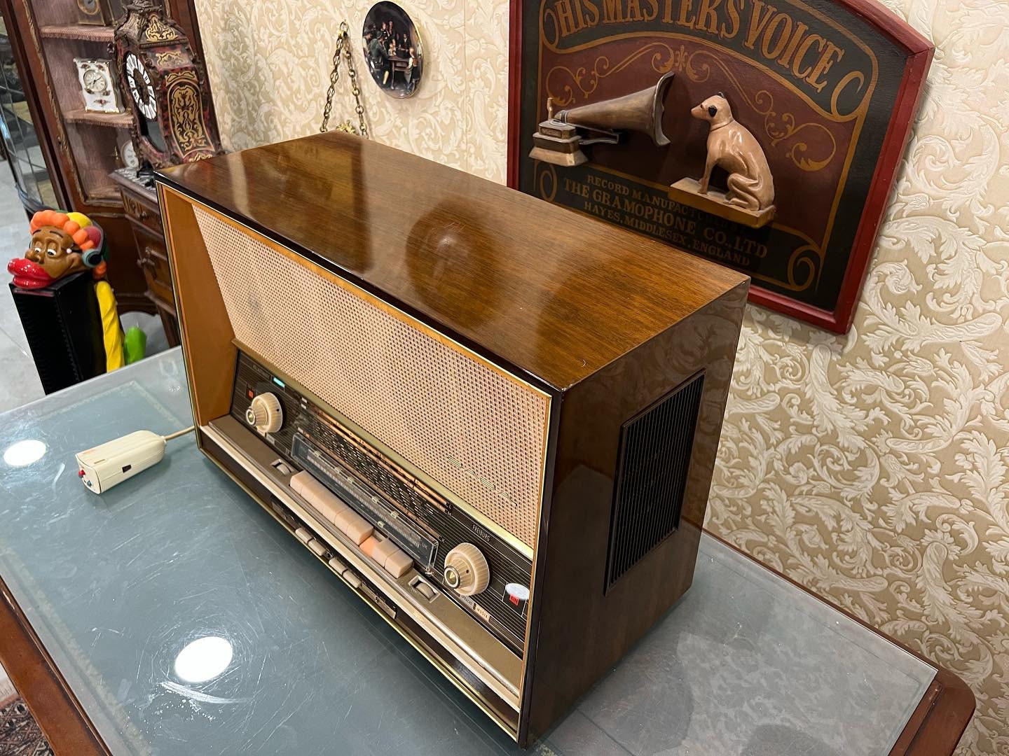 Antique Saba Freiburg 125 Stereo Tube Radio | Automatic | Remote Control | Original FM | Pristine Condition
