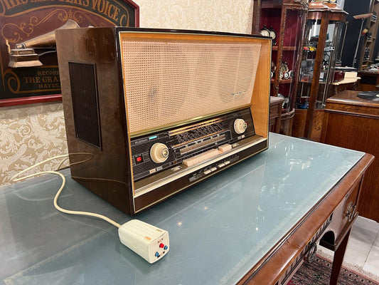 Antique Saba Freiburg 125 Stereo Tube Radio | Automatic | Remote Control | Original FM | Pristine Condition