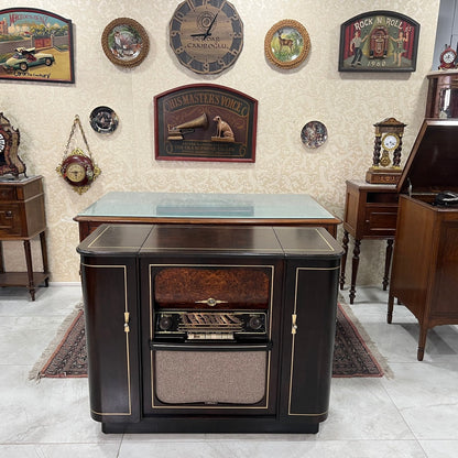 Kuba Music Cabinet | Original FM | Multi-Speed Turntable | Excellent Condition