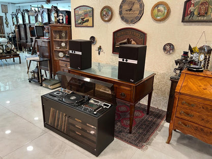 Antique Rosita Stereo Music Cabinet, Dual 496 Fully Automatic, 7-Channel FM & Cassette Player, Excellent Condition