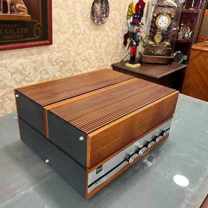 Antique Dual HS 10 Stereo Portable Turntable, All Speeds, Fully Functional, Excellent Condition
