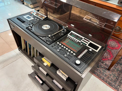 Antique Rosita Stereo Music Cabinet, Dual 496 Fully Automatic, 7-Channel FM & Cassette Player, Excellent Condition