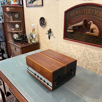 Antique Dual HS 10 Stereo Portable Turntable, All Speeds, Fully Functional, Excellent Condition
