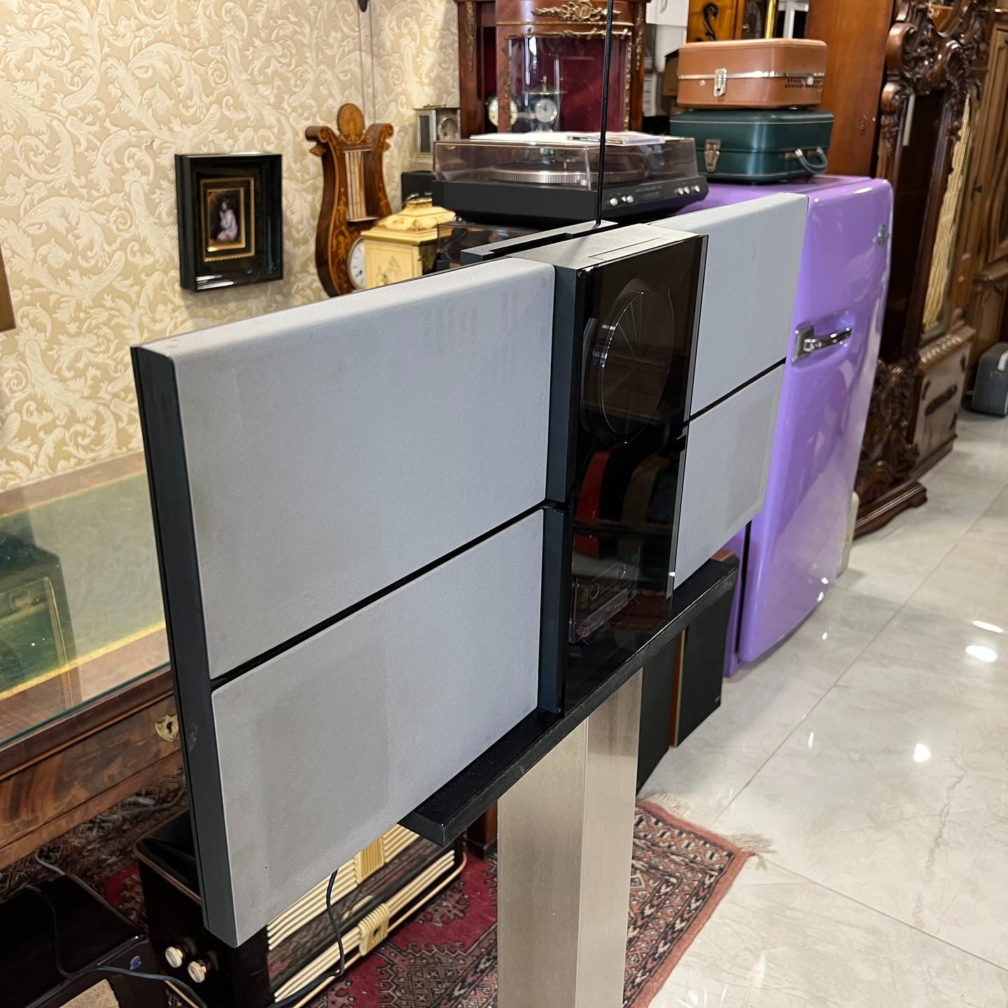 Bang & Olufsen BeoSound Century – Vintage CD Cassette FM Stereo System, Iconic Design, Fully Functional, High-End Audio Collector’s Piece