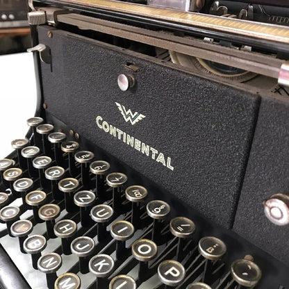 Continental Office Rare and Exclusive Error-Free Typewriter - Precision and Style Combined!