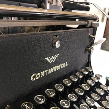 Continental Office Rare and Exclusive Error-Free Typewriter - Precision and Style Combined!