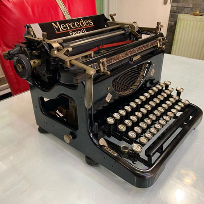 Mercedes Office  Rare and Exclusive Error-free Typewriter| Working Typewriter | Old Typewriter | Antique Typewriter | Vintage Typewriter