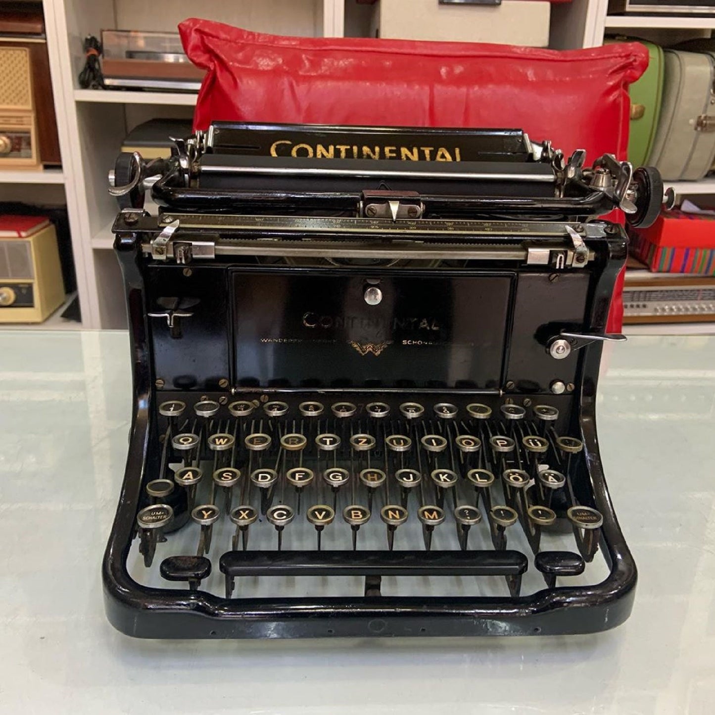 Continental Office Typewriter - A Working Antique, Vintage Elegance for Your Workspace