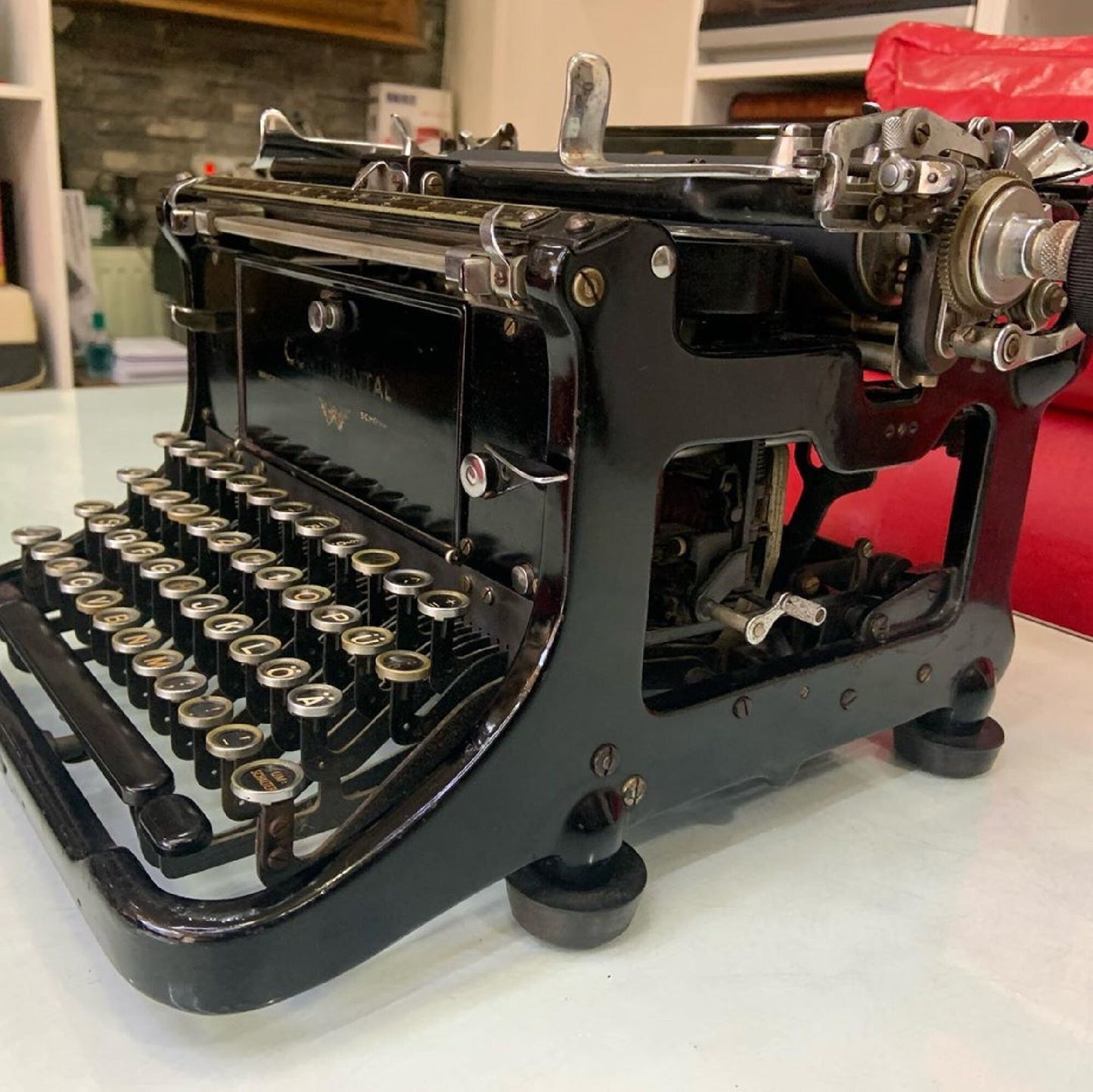 Continental Office Typewriter - A Working Antique, Vintage Elegance for Your Workspace