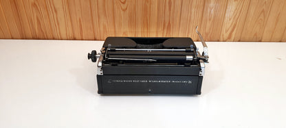Antique Olympia SM2 Typewriter | Rare Mechanical Writing Instrument from the 1950s,typewriter working