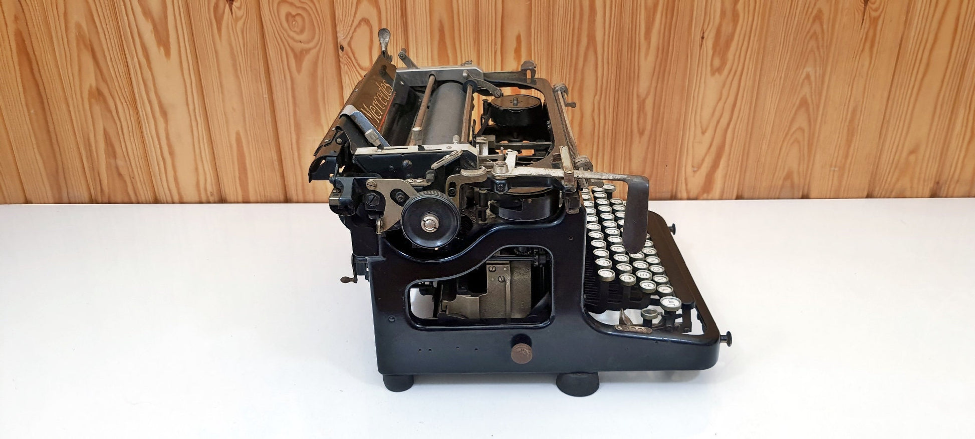 Special !! Mercedes Typewriter 1925. | Typewriter like new,typewriter working
