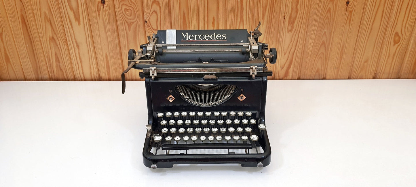 Special  !! Mercedes Typewriter  1925. | Typewriter like new,typewriter working