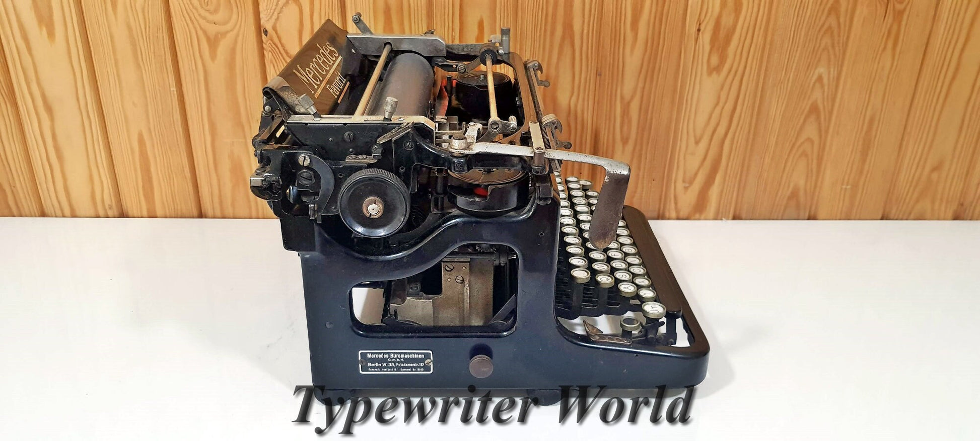 Mercedes Favorit 1930 Error-free Typewriter | Restored and Working