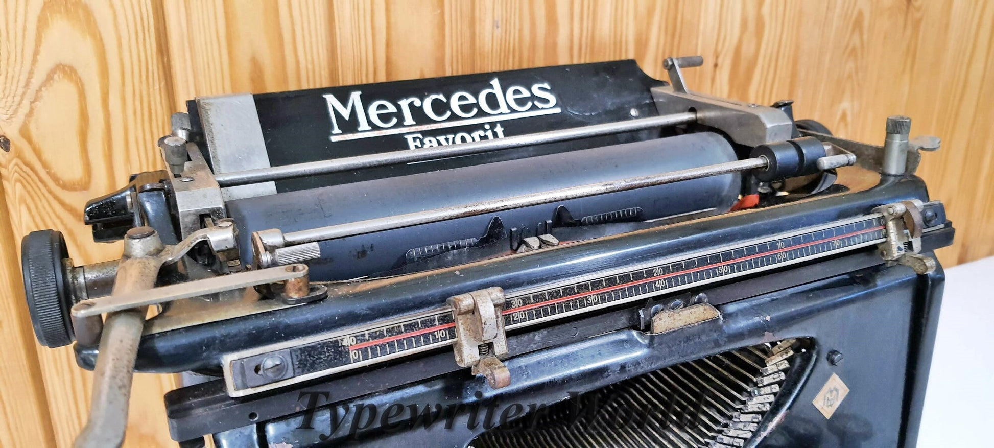 Mercedes Favorit 1930 Error-free Typewriter | Restored and Working
