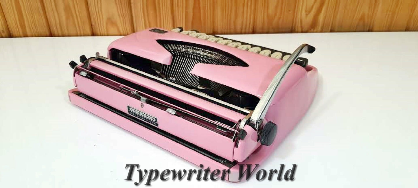 Adler Tippa Pink Typewriter | Typewriter like new | typewriter working