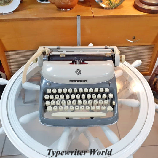 Alpina Typewriter| Antique Typewriter | Working Typewriter | Working Perfectly | Fabulous Gift,typewriter working