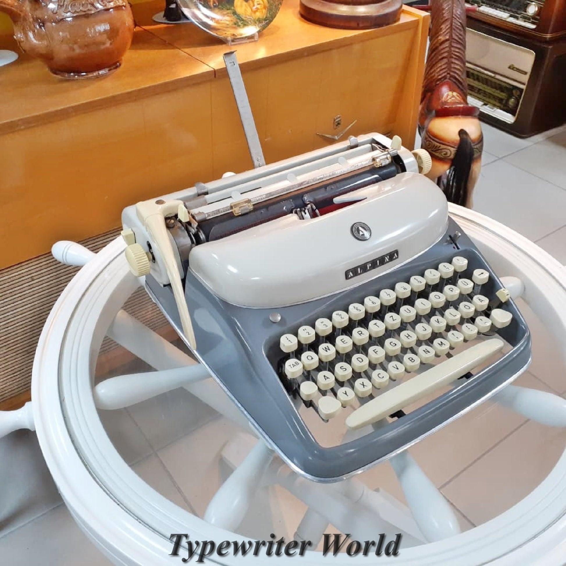 Alpina Typewriter| Antique Typewriter | Working Typewriter | Working Perfectly | Fabulous Gift,typewriter working