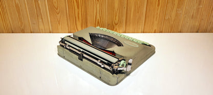 Hermes Baby Typewriter | Typewriter Working | Cool Green Color | Green Keys | Premium Gift