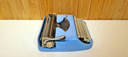 Royal Typewriter Blue| Antique Typewriter | Working Typewriter | Working Perfectly | Fabulous Gift | Typewriter like new