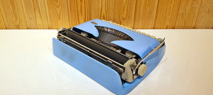 Royal Typewriter Blue| Antique Typewriter | Working Typewriter | Working Perfectly | Fabulous Gift | Typewriter like new