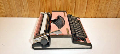 Moon Typewriter Crazy Pink / QWERTY Keyboard Typewriter / Typewriter World Brand / Special for Valentine's Day | Typewriter like new