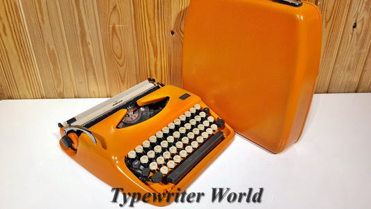 Adler Tippa Typewriter | Orange Typewriter.
